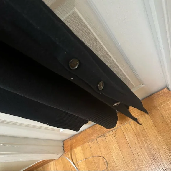 ME+EM wool cashmere sweater Dress Sleeveless Black Knit M/L - Picture 9 of 11